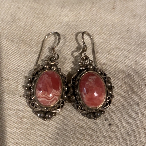 Lot of 2 sterling silver earrings - Picture 5 of 8